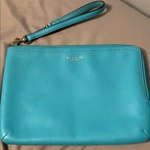 Mid-size coach wristlet